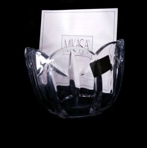 Mikasa fine Crystal bowl.